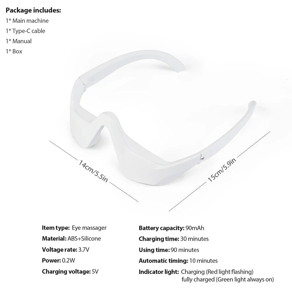 3D Eye Massager – Fatigue Relief, Dark Circles & Fine Line Care