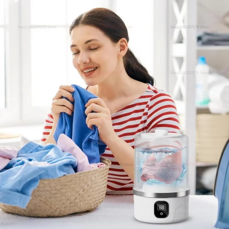 Cordless Mini Underwear Washing Machine | Portable & Waterproof | Travel-Friendly