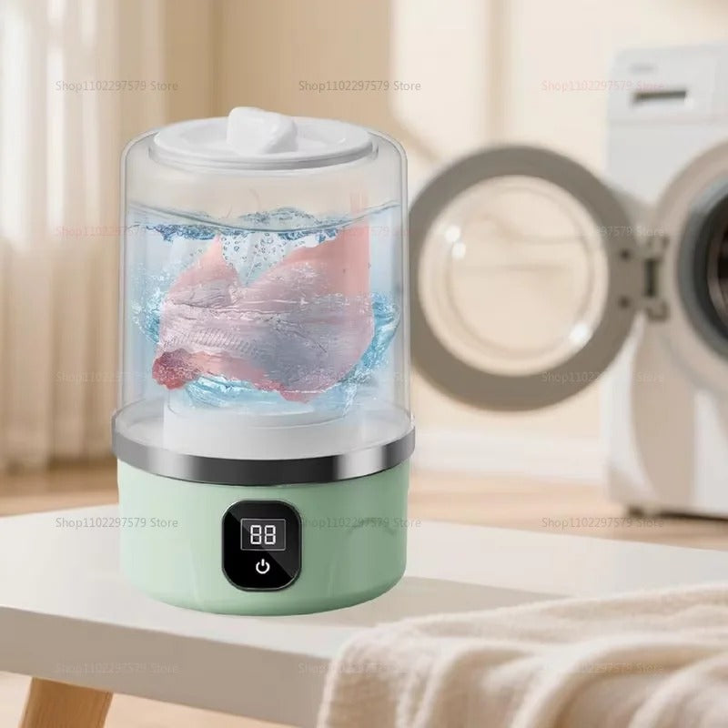 Cordless Mini Underwear Washing Machine | Portable & Waterproof | Travel-Friendly